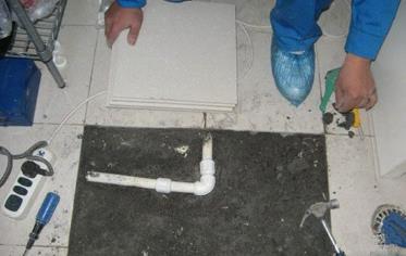 路南漏水维修 河北邯郸卫生间地面漏水维修案例